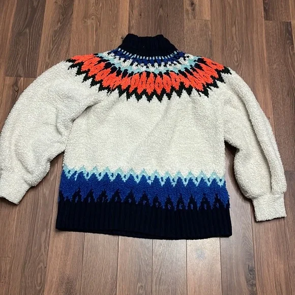 Anthropologie Pilcro Selene Oversized Cozy Fleece Sweater SHIPS SAME DAY - Picture 9 of 11